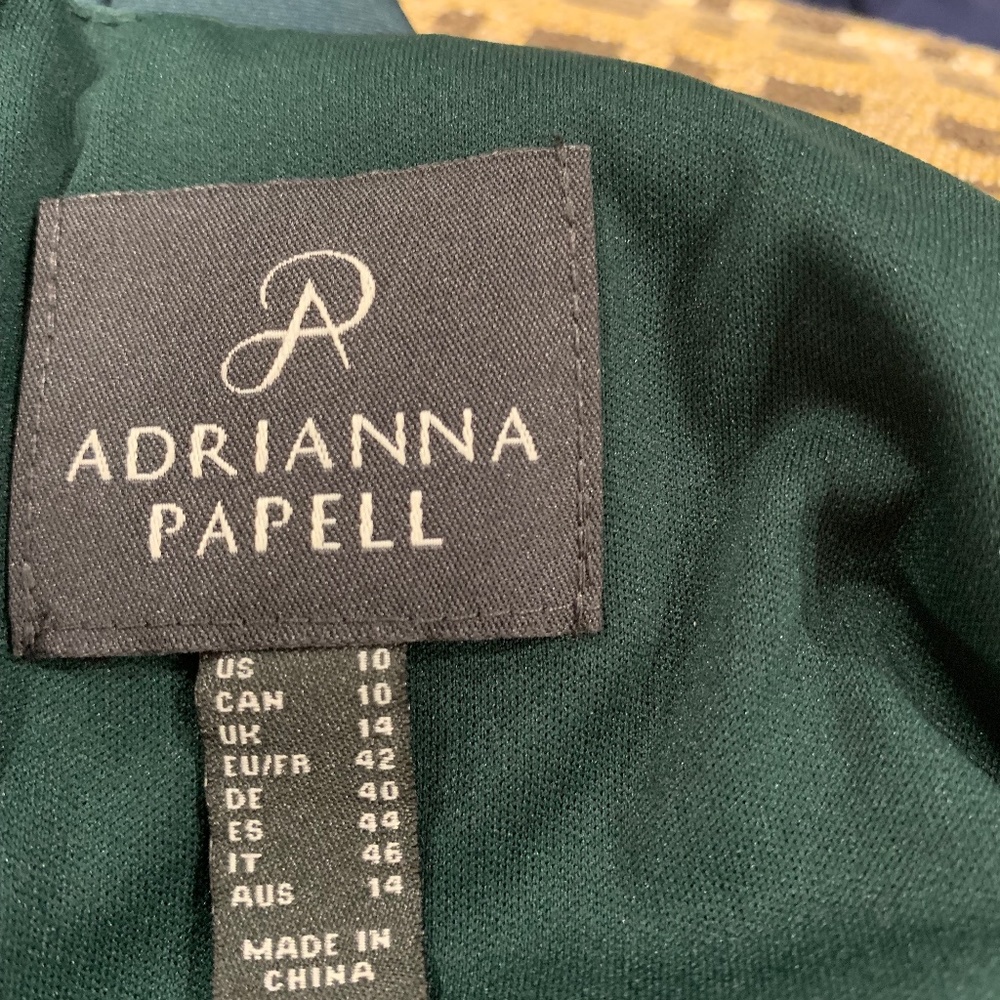 Sleeveless Green Gown